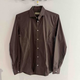 CAMICIA F.60 MARRONE